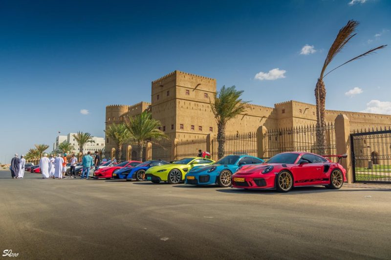 super car oman event in Salalah