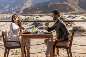Romantic Lunch at Dunes by Jebel Sifah