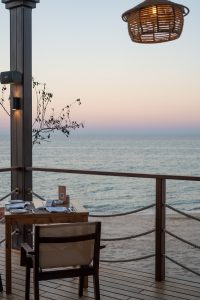 Sifawy Boutique Hotel Jebel Sifah Oman Dunes Restaurant View